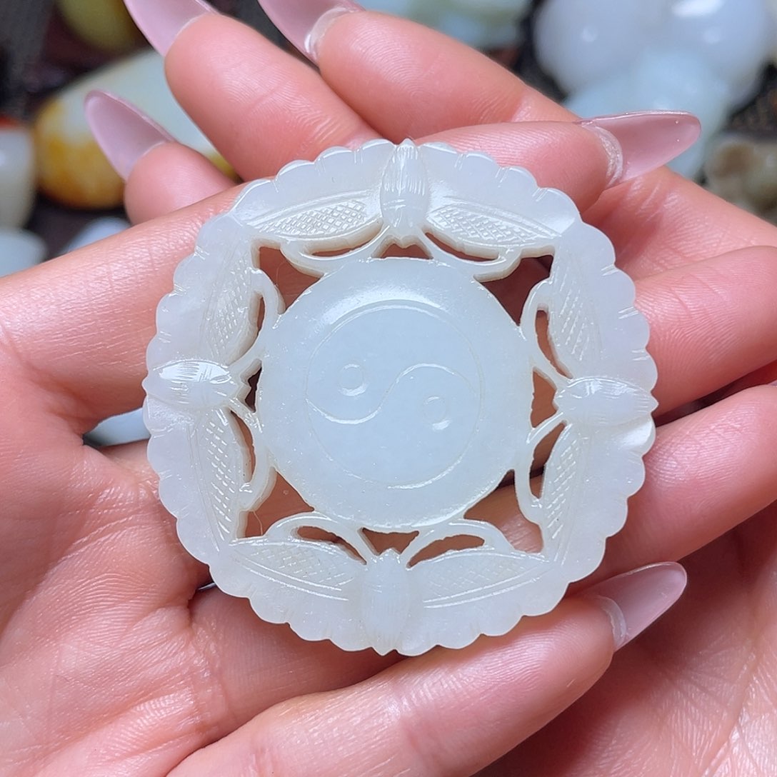 【闪购商品】未镶嵌和田玉挂件用****石