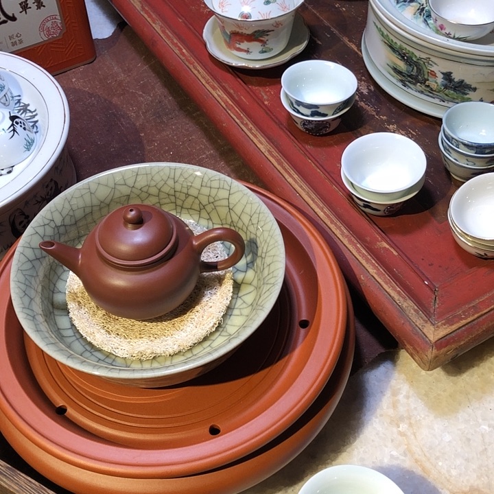 乐**扇工夫茶器一个18寸