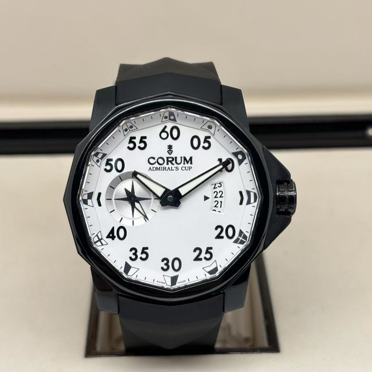 95新 CORUM/昆仑表 95新 昆仑 海军上将系列/自动/表径47mm/限量