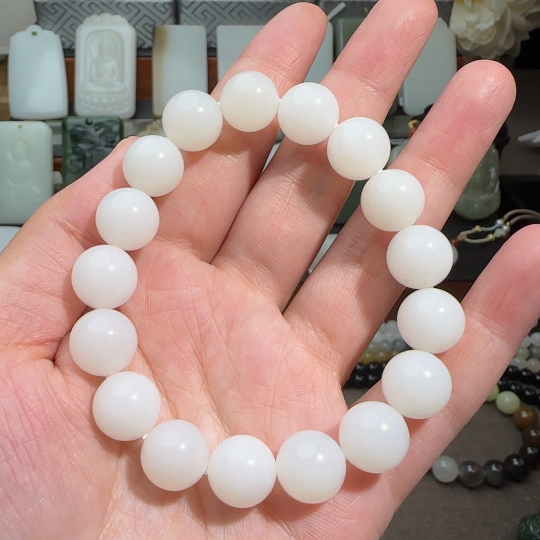 和田玉手链未镶嵌