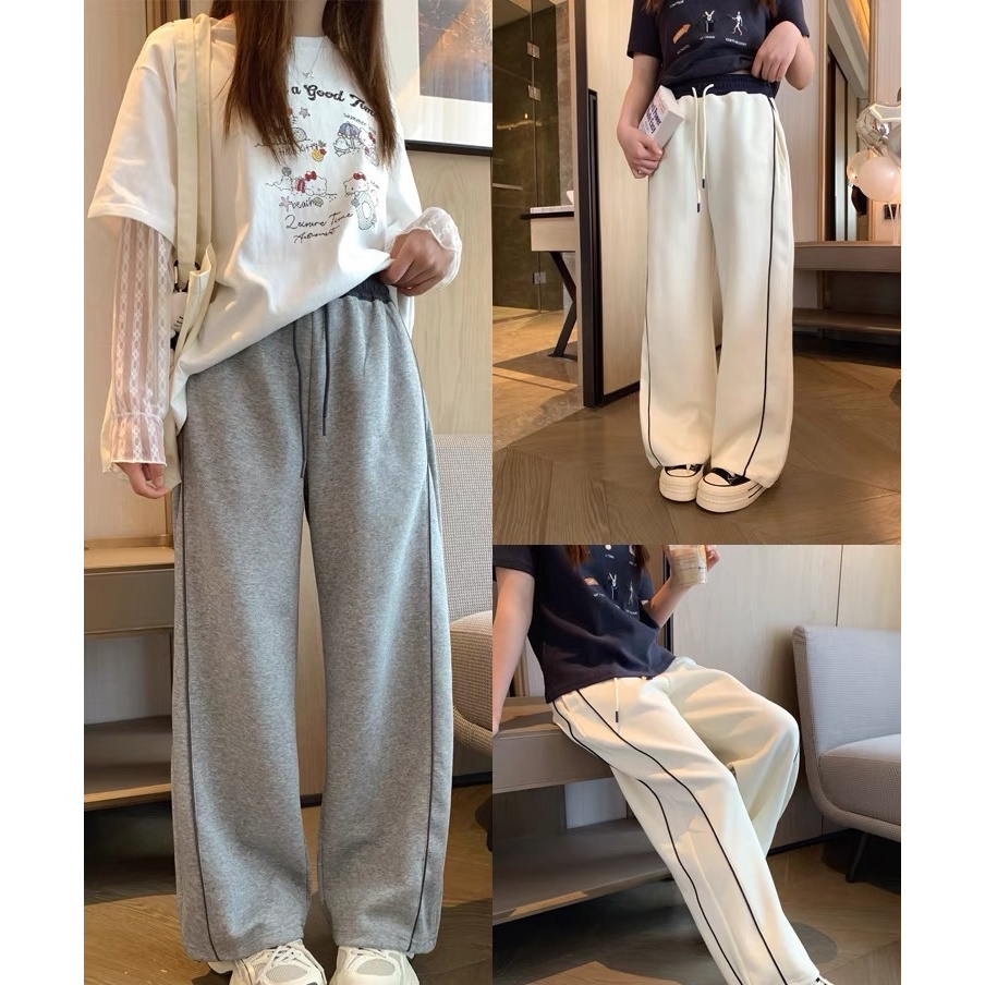 【断码清货】2025春设计感宽松休闲束脚卫裤 D293 293 R