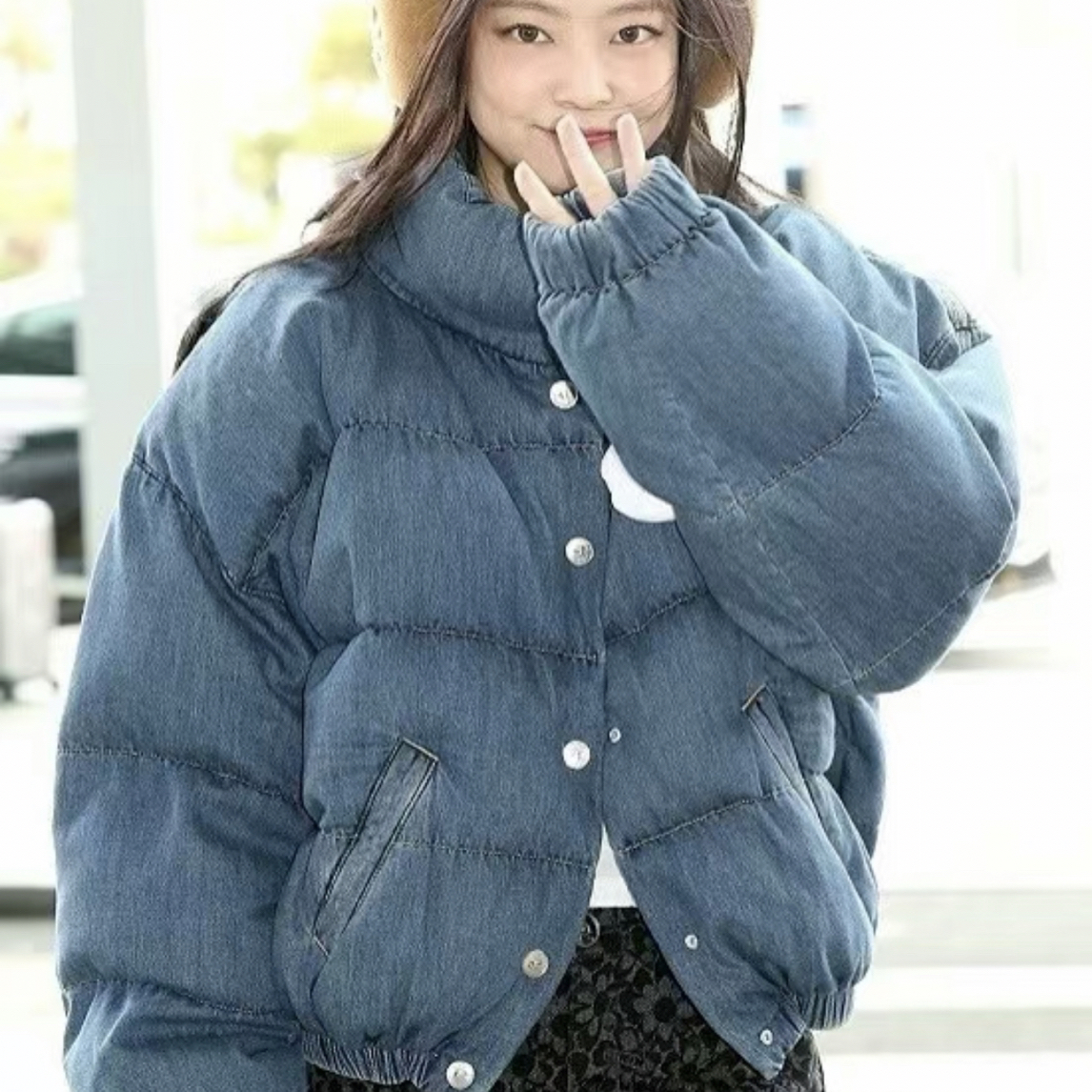 99新 Chanel/香奈儿 Chanel24N牛仔棉外套 40码