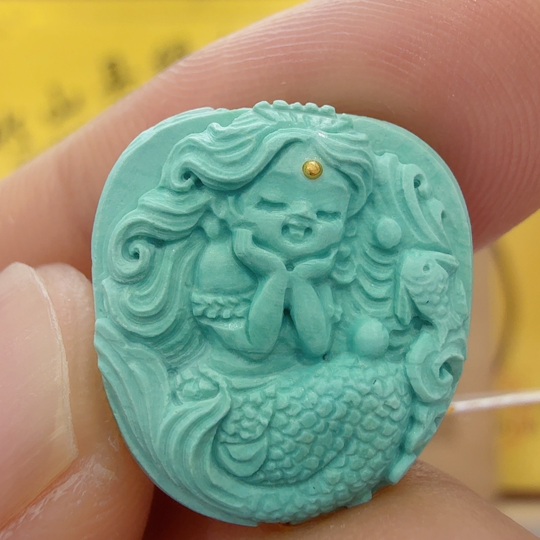 绿松石未镶嵌珠宝奇石