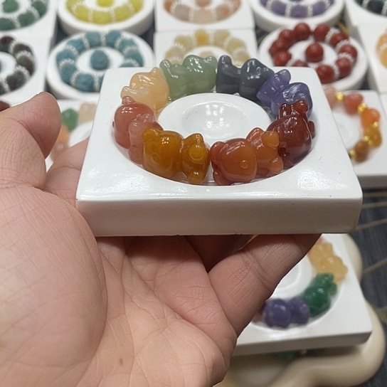 石英质玉（非洲翠）合金时尚大方气质优雅