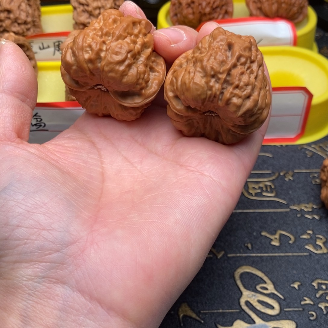 好***人吊坠文玩核桃三角蛙