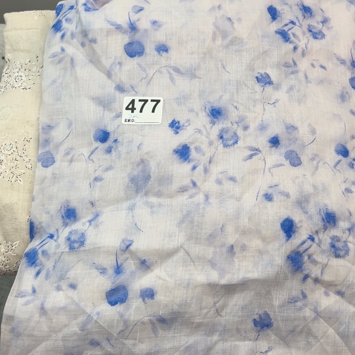 麻477花色纯苎麻2米
