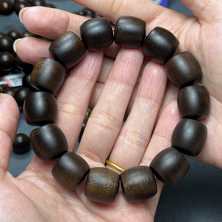 沉香手串用****0白棋玉化