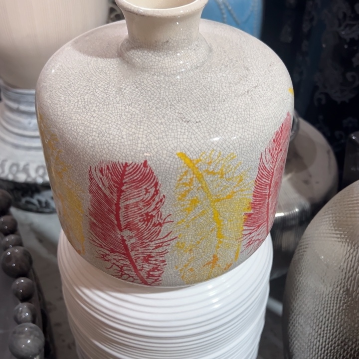 陶瓷花瓶摆件外贸出口微瑕捡漏