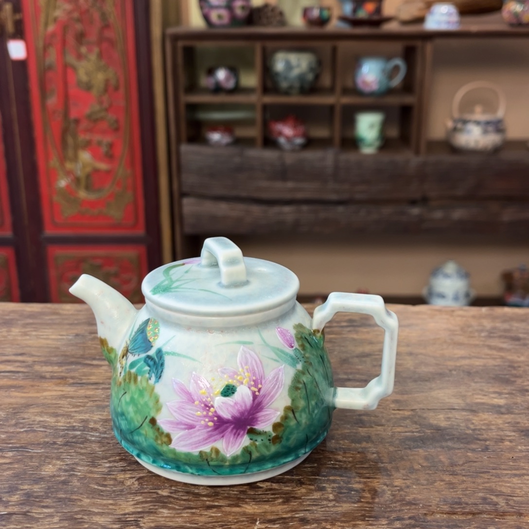 柴烧手工手绘陶瓷