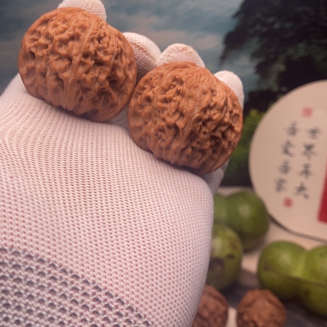 水***王吊坠文玩核桃42.5磨盘