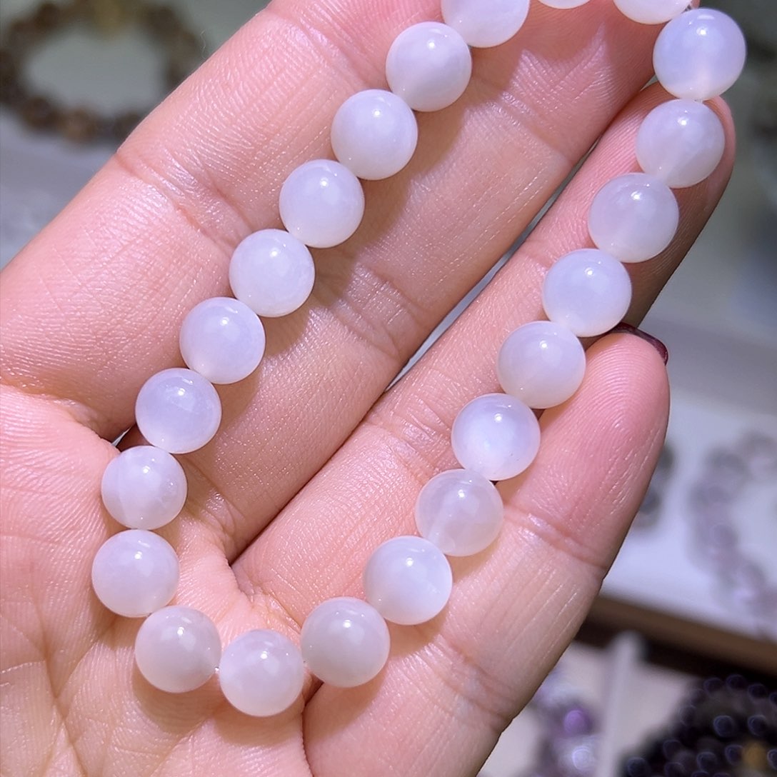 水晶手串未镶嵌白月光