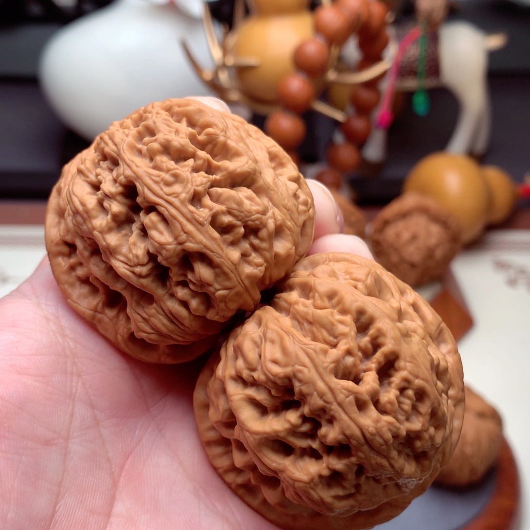 文玩核桃吊坠大粗筋球筋  1号