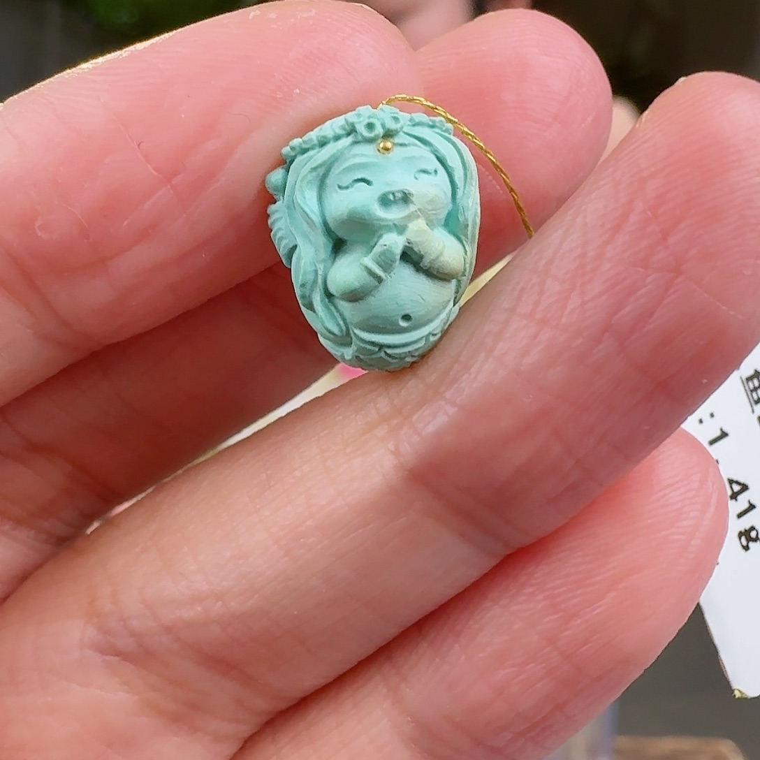 绿松石珠宝奇石未镶嵌