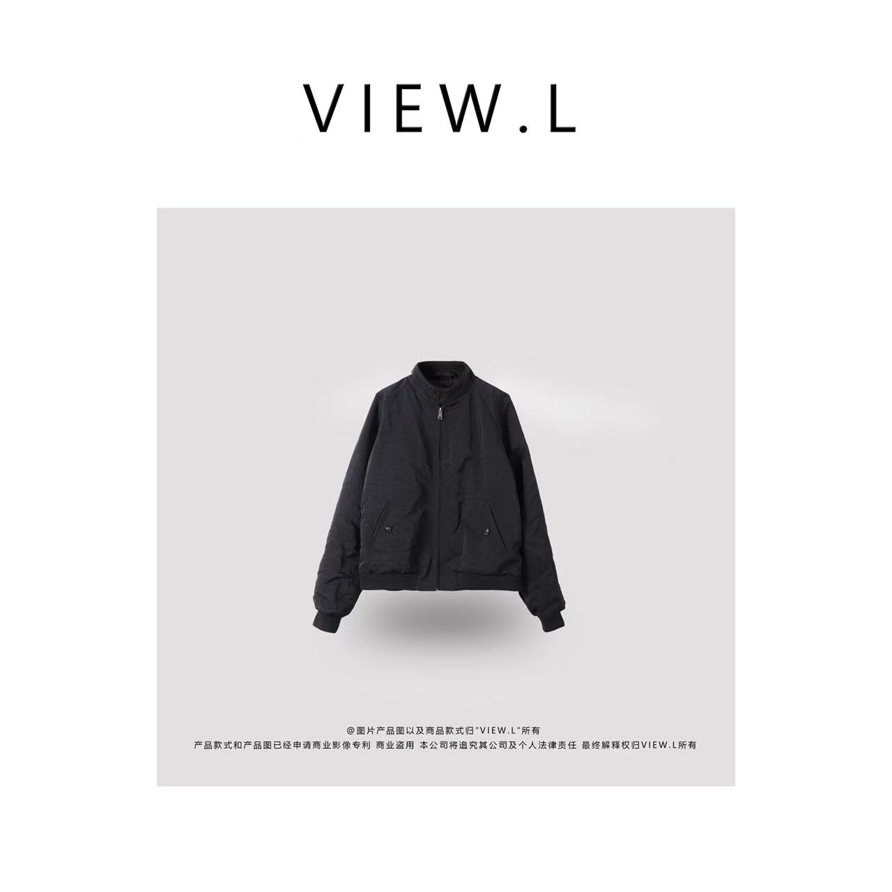 view.l25   工装立领休闲夹克外套M858