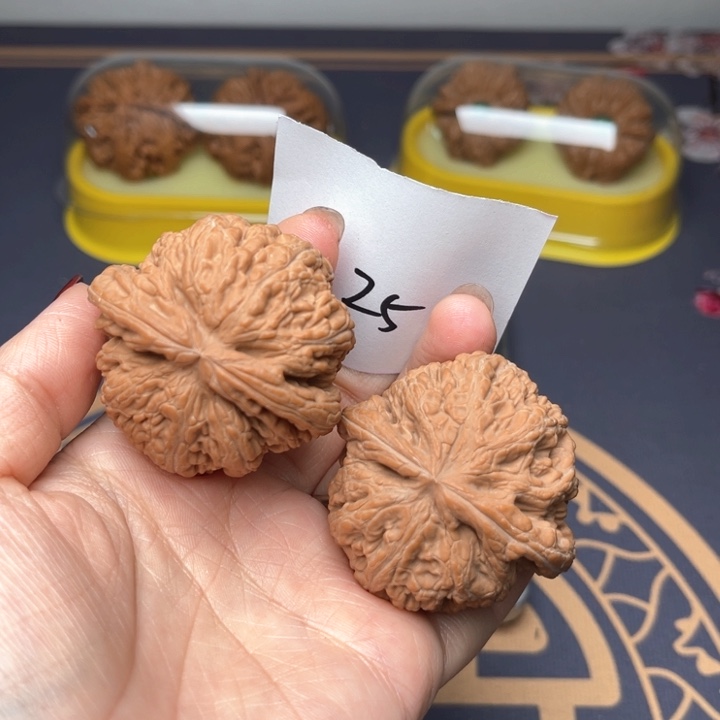 文玩核桃把件46大粗筋