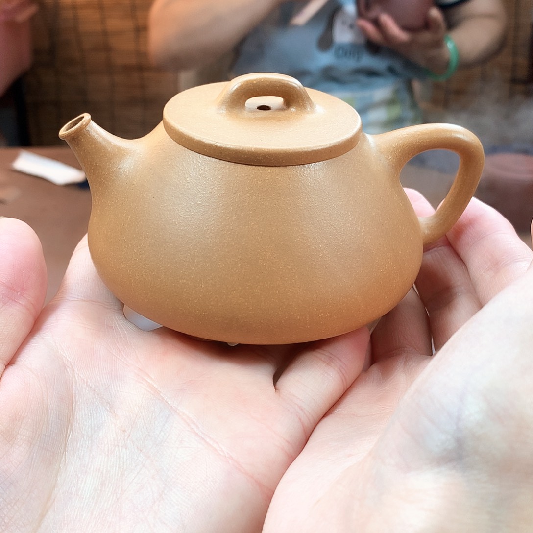 茶壶紫砂石瓢  段泥