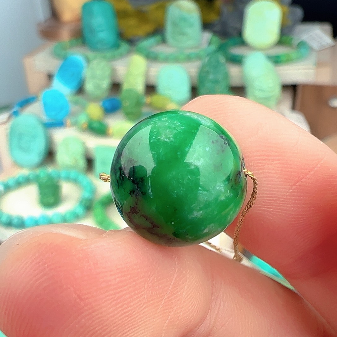 绿松石未镶嵌主播万珍