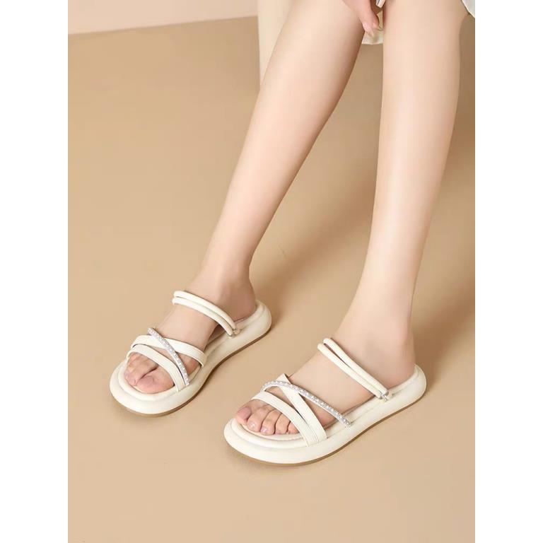 夏款3531时尚平底休闲软底两穿拖鞋凉鞋