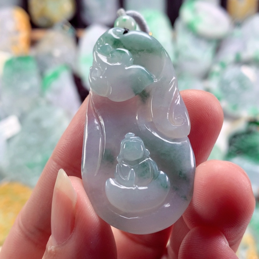 【闪购商品】翡翠吊坠(不含链)未镶嵌