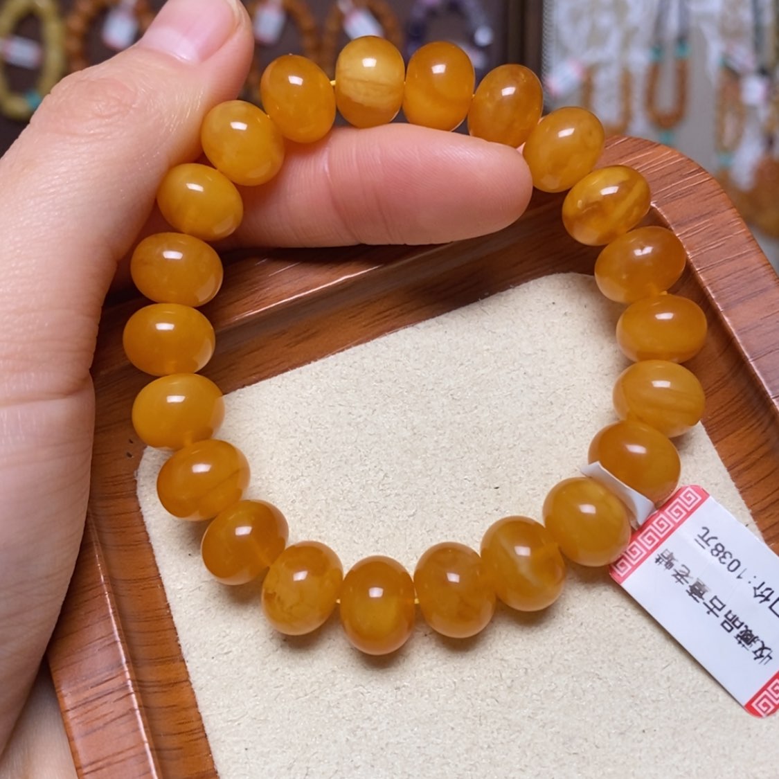 【闪购商品】手链蜜蜡未镶嵌手串