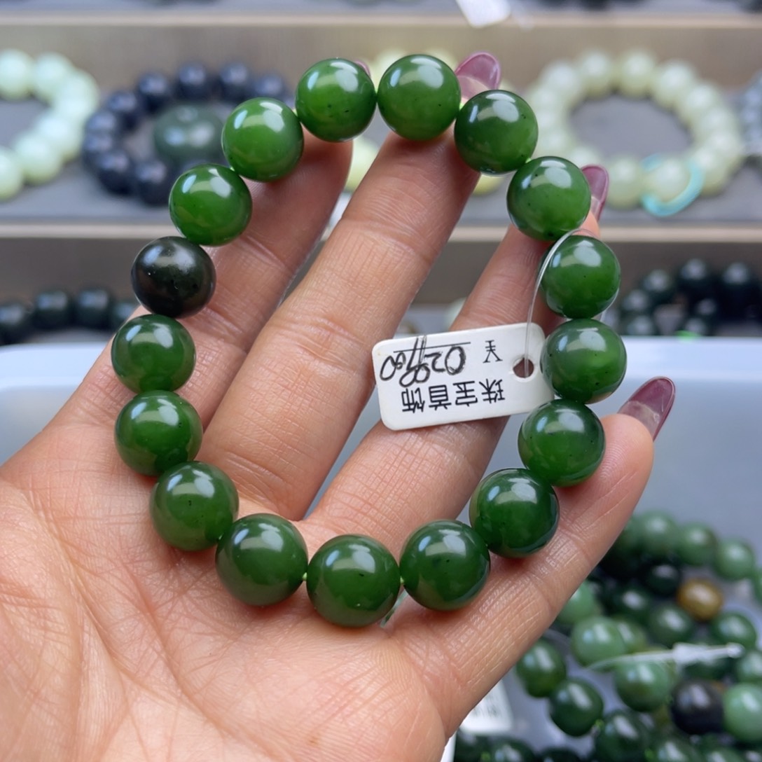 和田玉手链未镶嵌