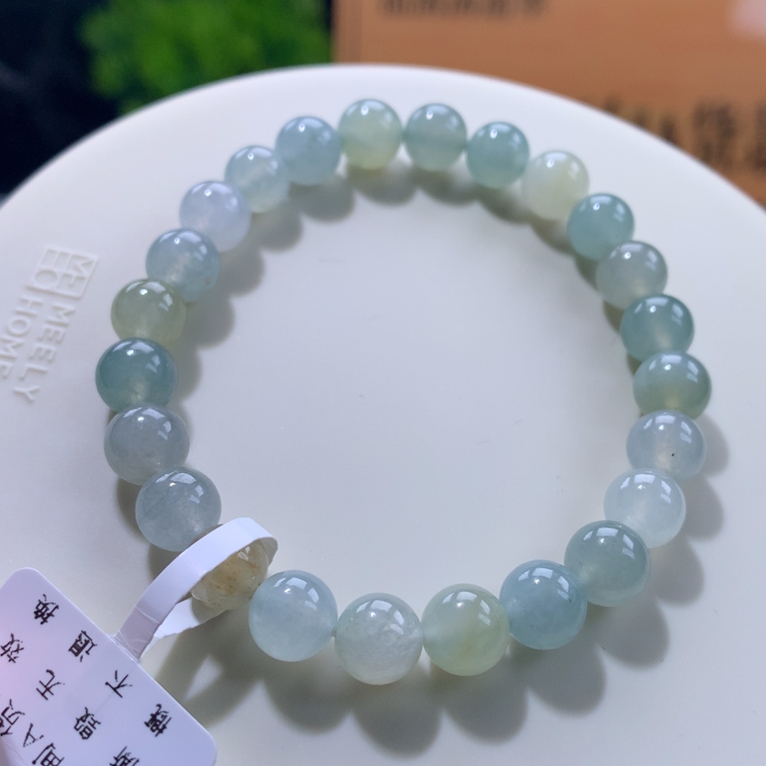 翡翠未镶嵌手链卡8