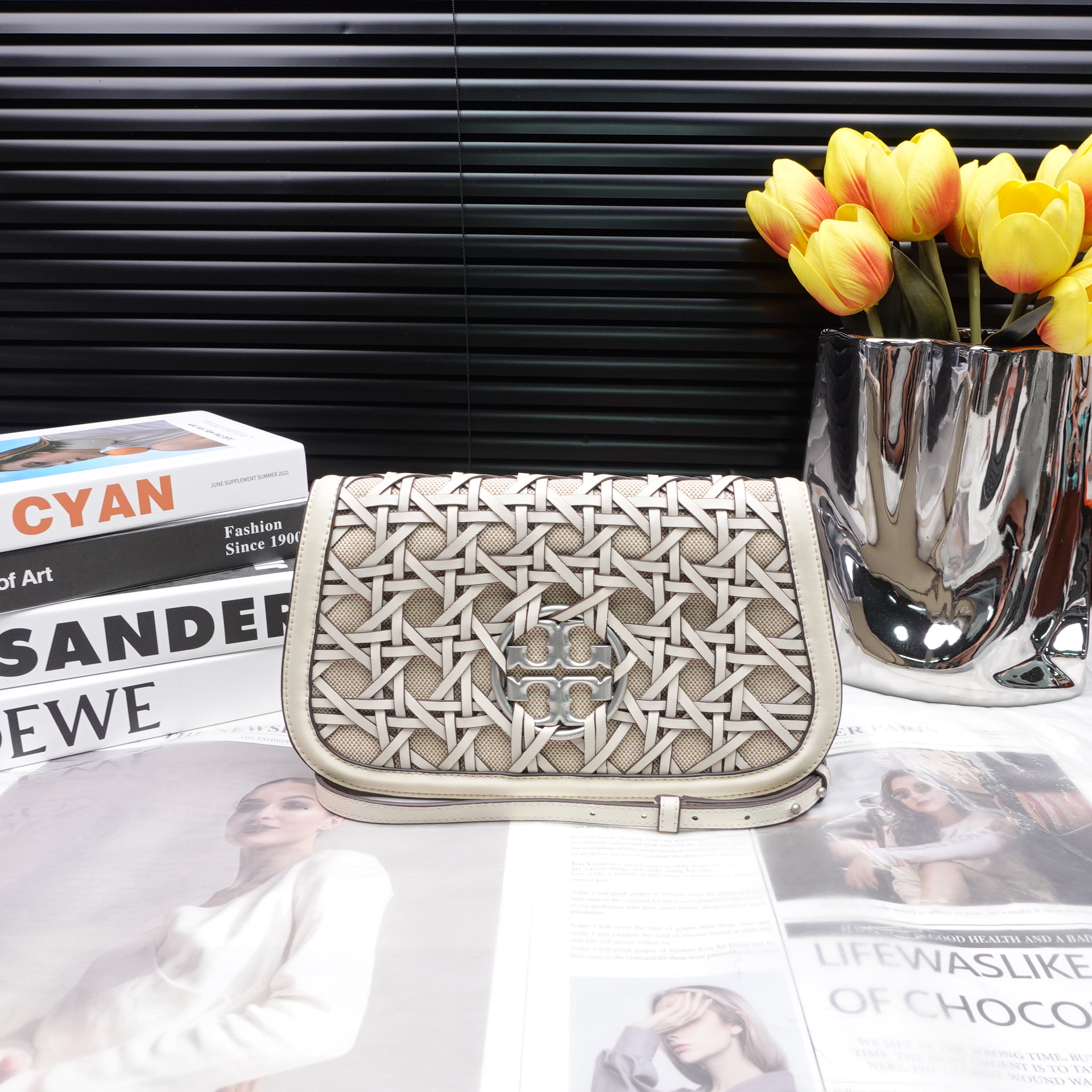 95新 TORY BURCH/汤丽柏琦 单肩包/T_ZY0000  T10241652