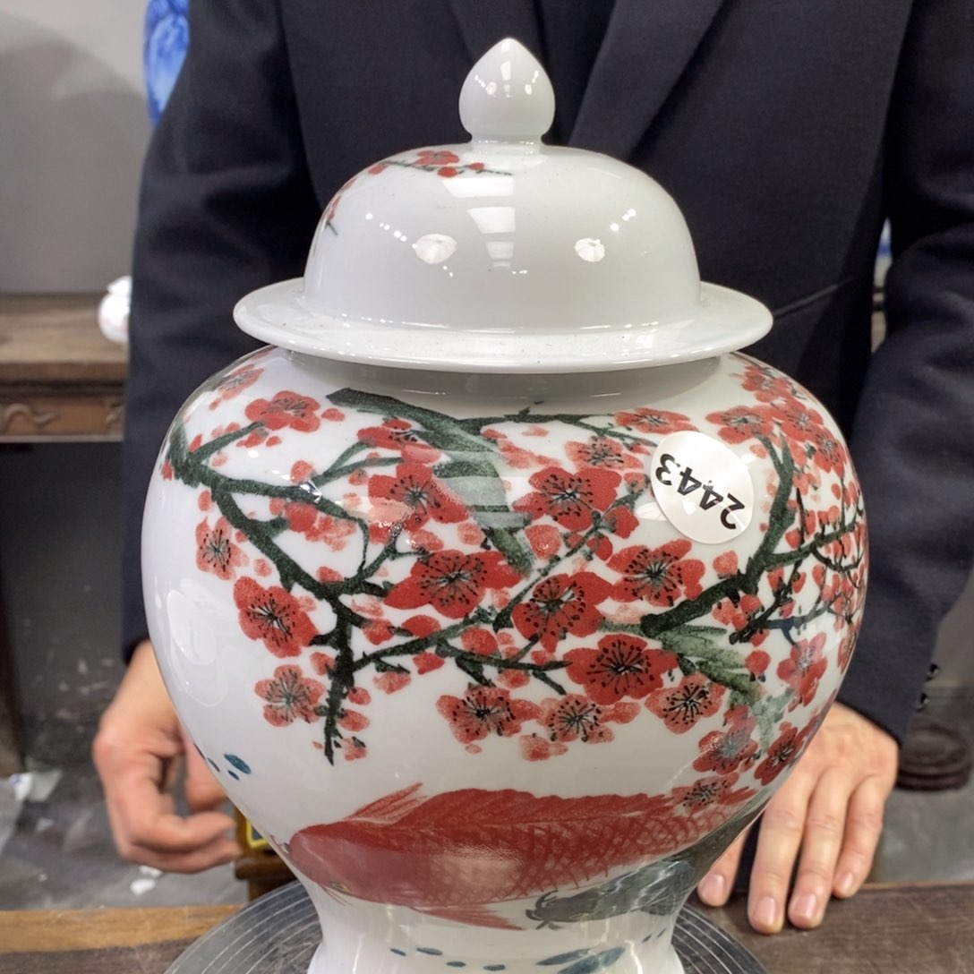 摆件吴义松陶瓷直播间2443