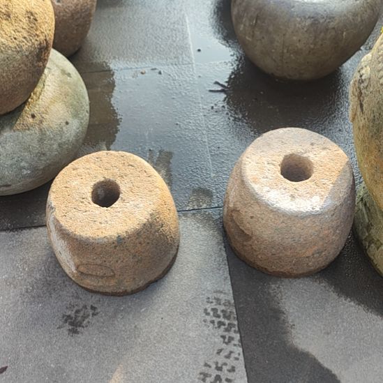 旗杆石两只不包邮费