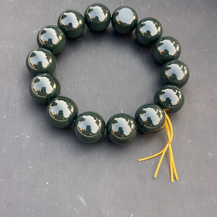 未镶嵌手串和田玉卡16