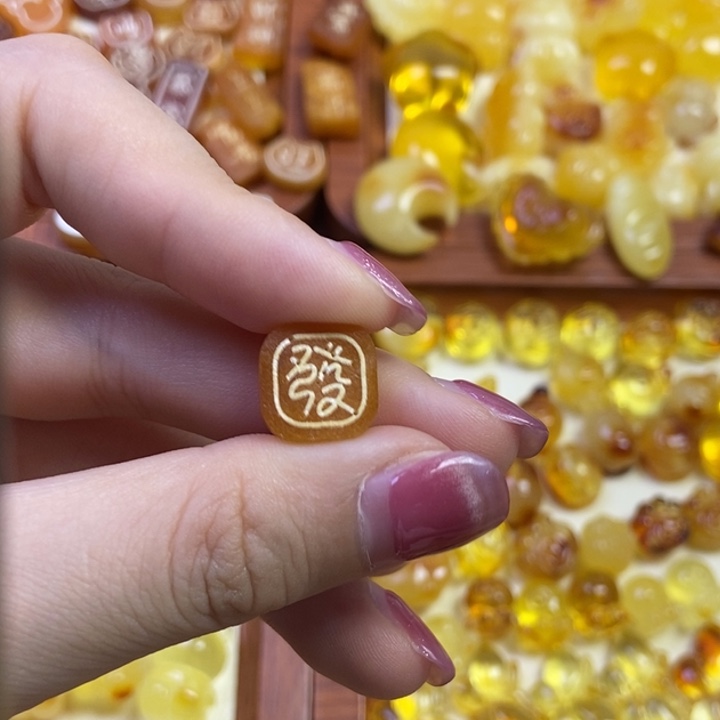 吊坠橄榄核小原皮