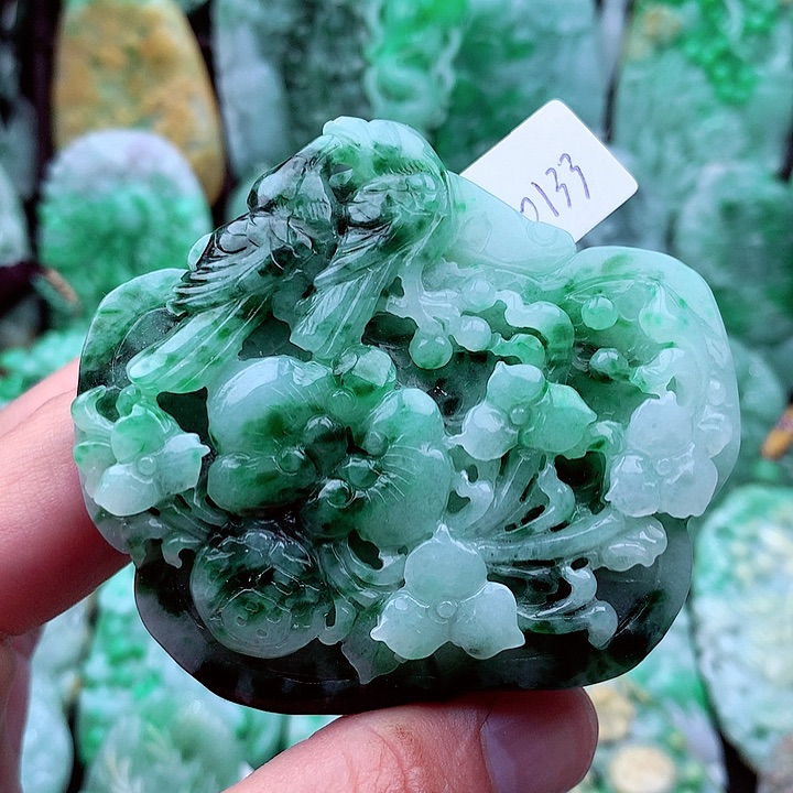 翡翠吊坠(不含链)未镶嵌