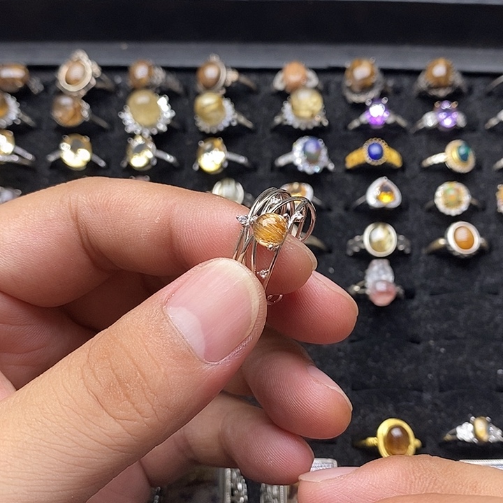 水晶珠宝半成品未镶嵌