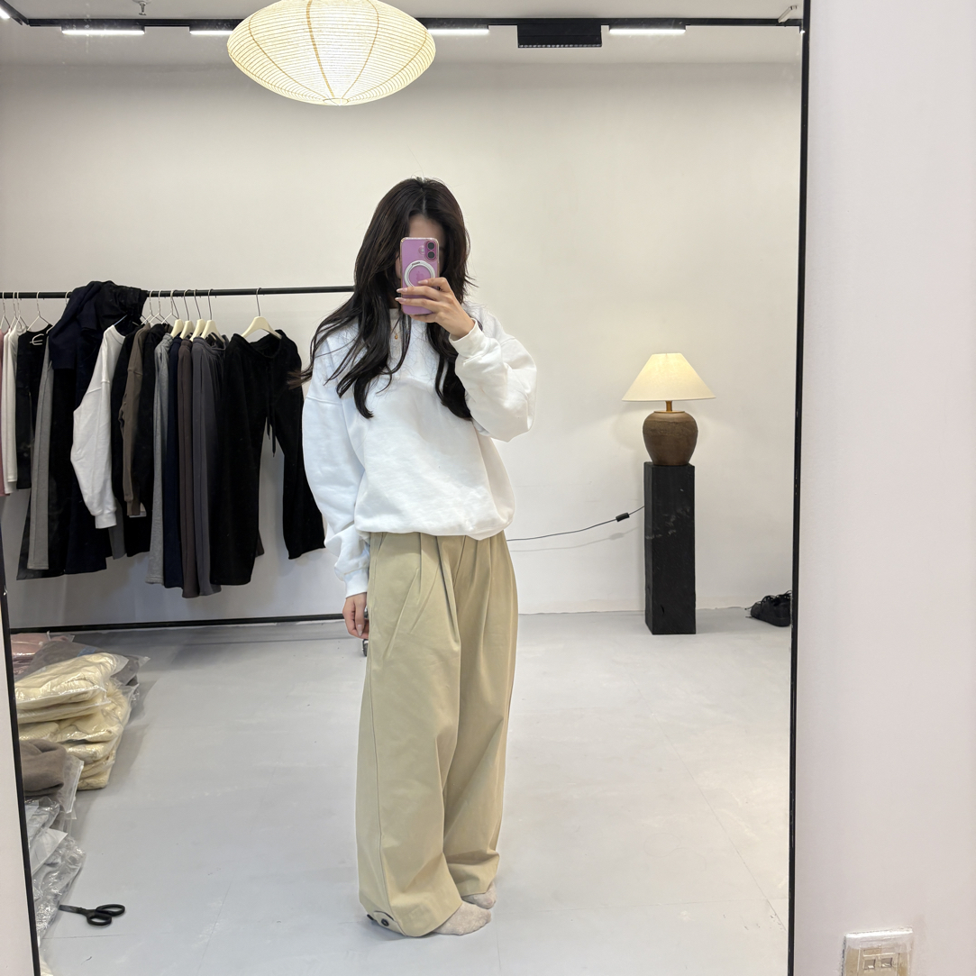 陈椿儿 日本进口100%棉工装裤