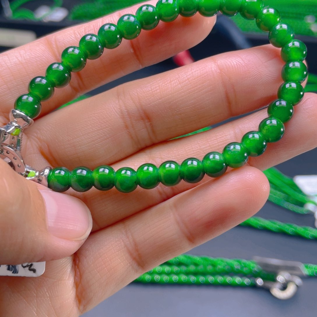 翡翠项链未镶嵌，1