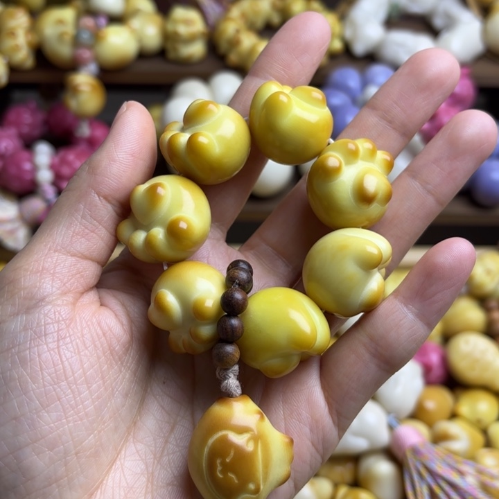 菩提根/象牙果吊坠微瑕