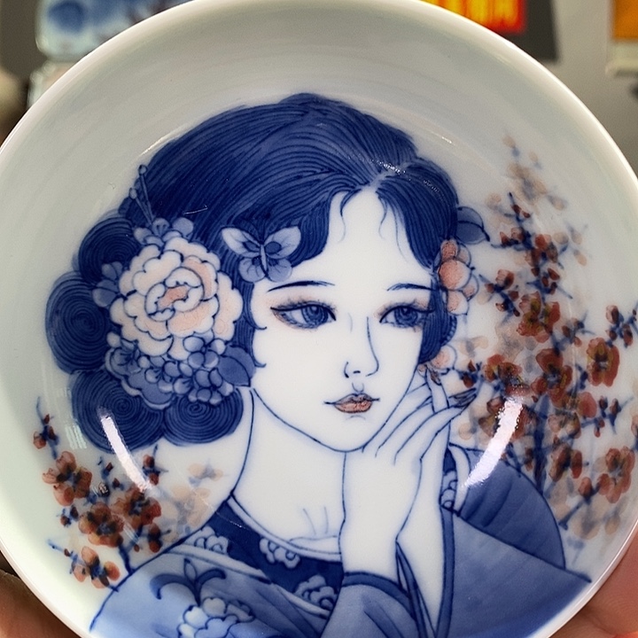 杯景德镇手工手绘陶瓷，高亮兴老师作品