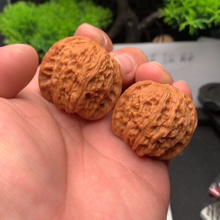 吊坠文玩核桃38磨盘