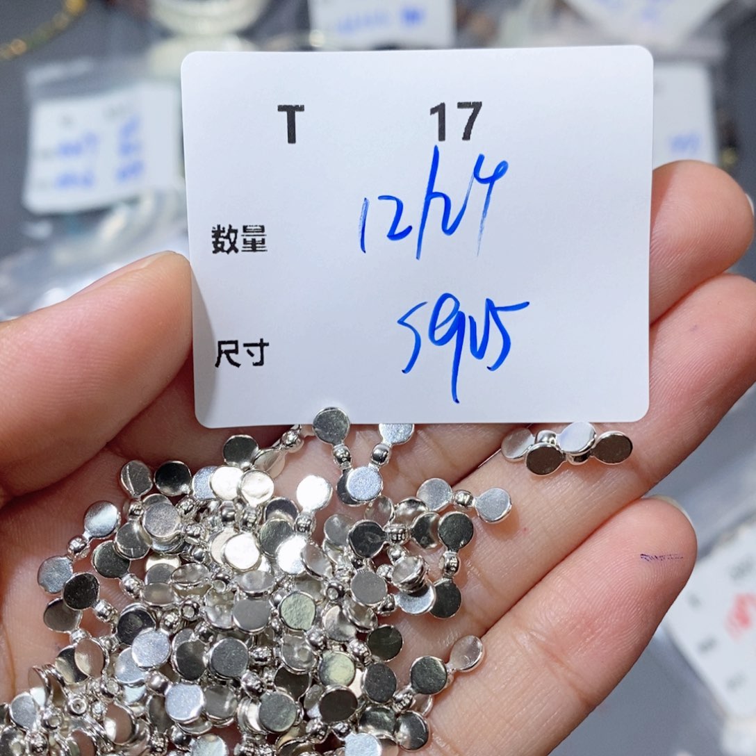 银S925镶嵌颈饰水晶T17