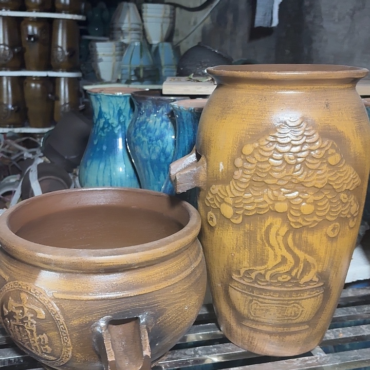 粗陶口径21/40，27/20进水口2.5厘米