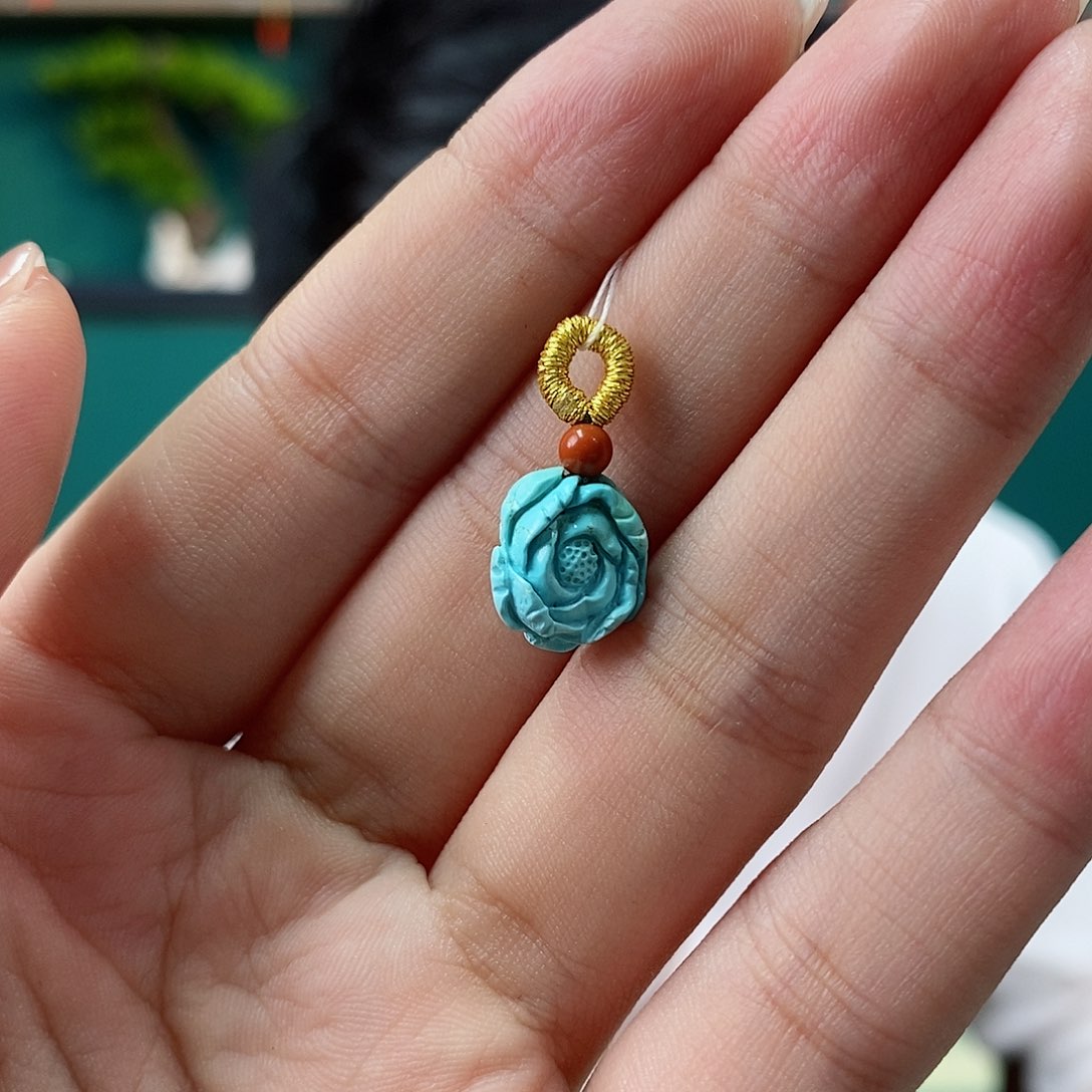 绿松石珠宝奇石未镶嵌