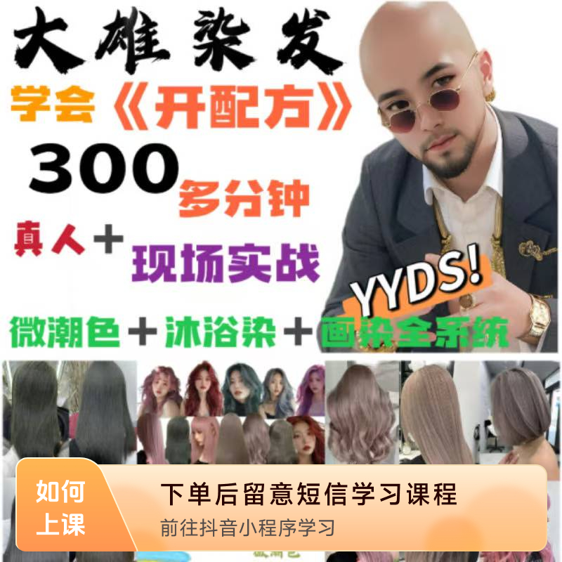 大雄色彩大师全系统（陪跑一年）