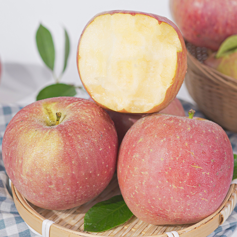【坏果包赔】山西山地丑苹果4.5斤装皮薄肉厚脆甜多汁【ZT】