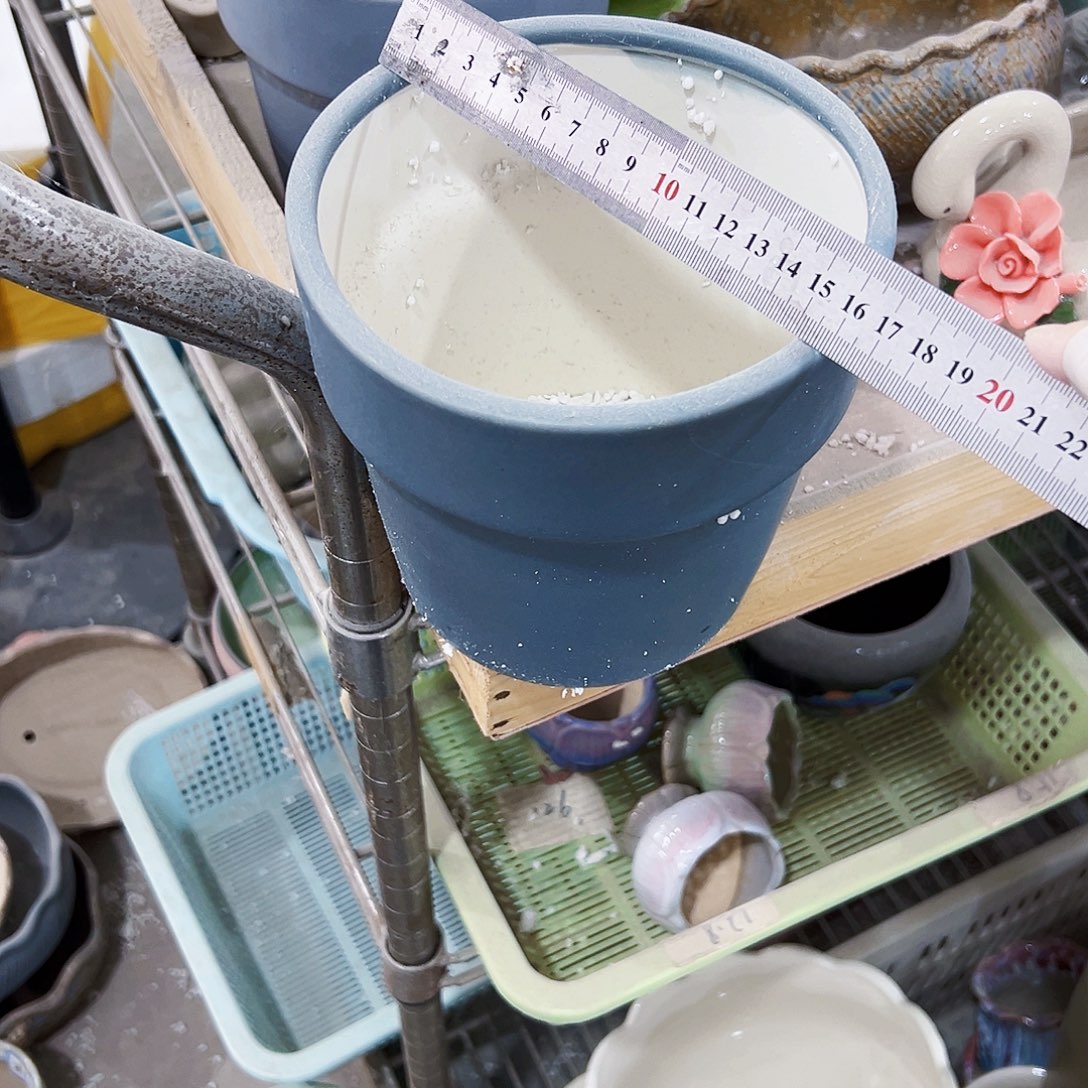 有孔，外贸库存陶瓷花盆凑单10米包邮