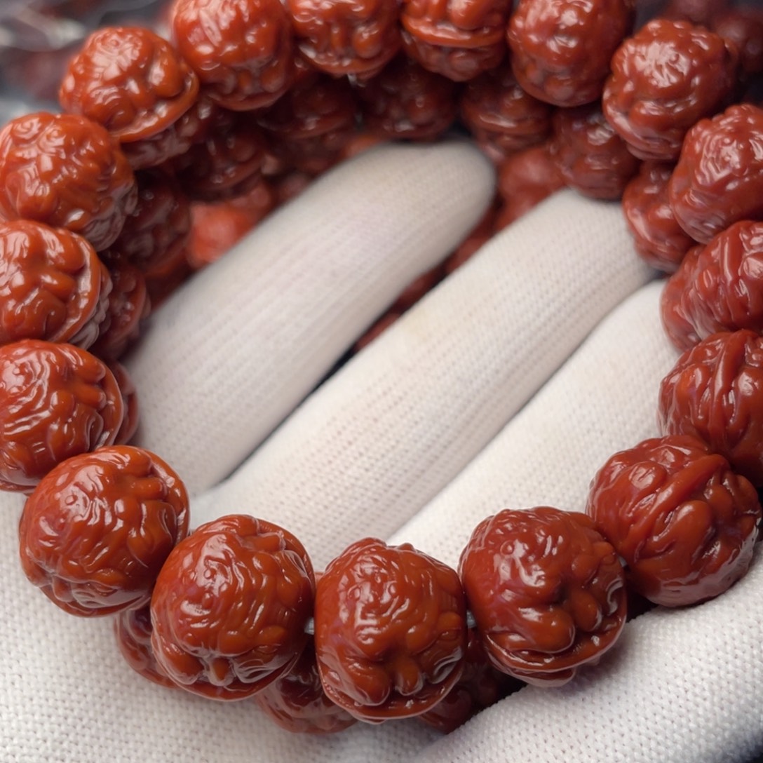 清***.手串猴头核桃蟾王