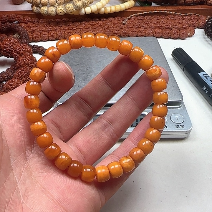 金刚菩提吊坠03烤色有瑕8