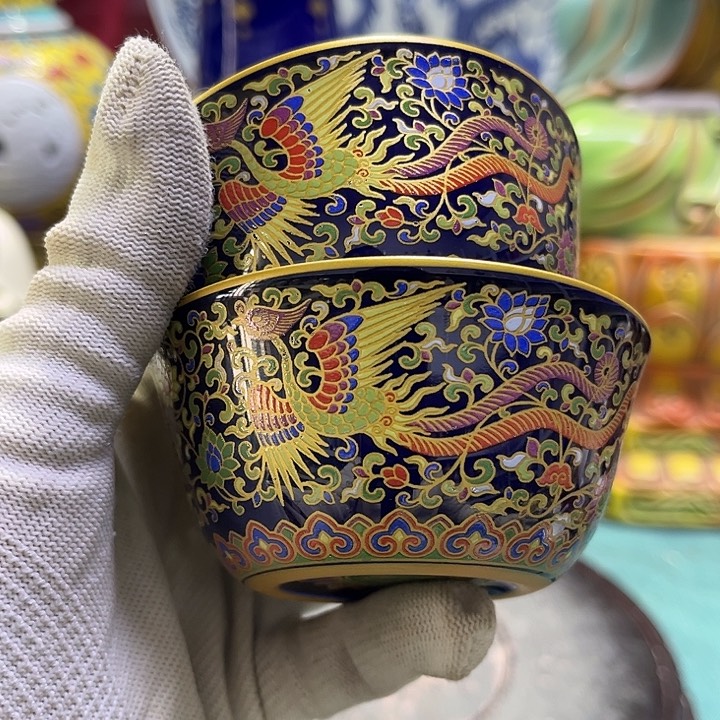 盖碗摆件摆件摆件瓷器