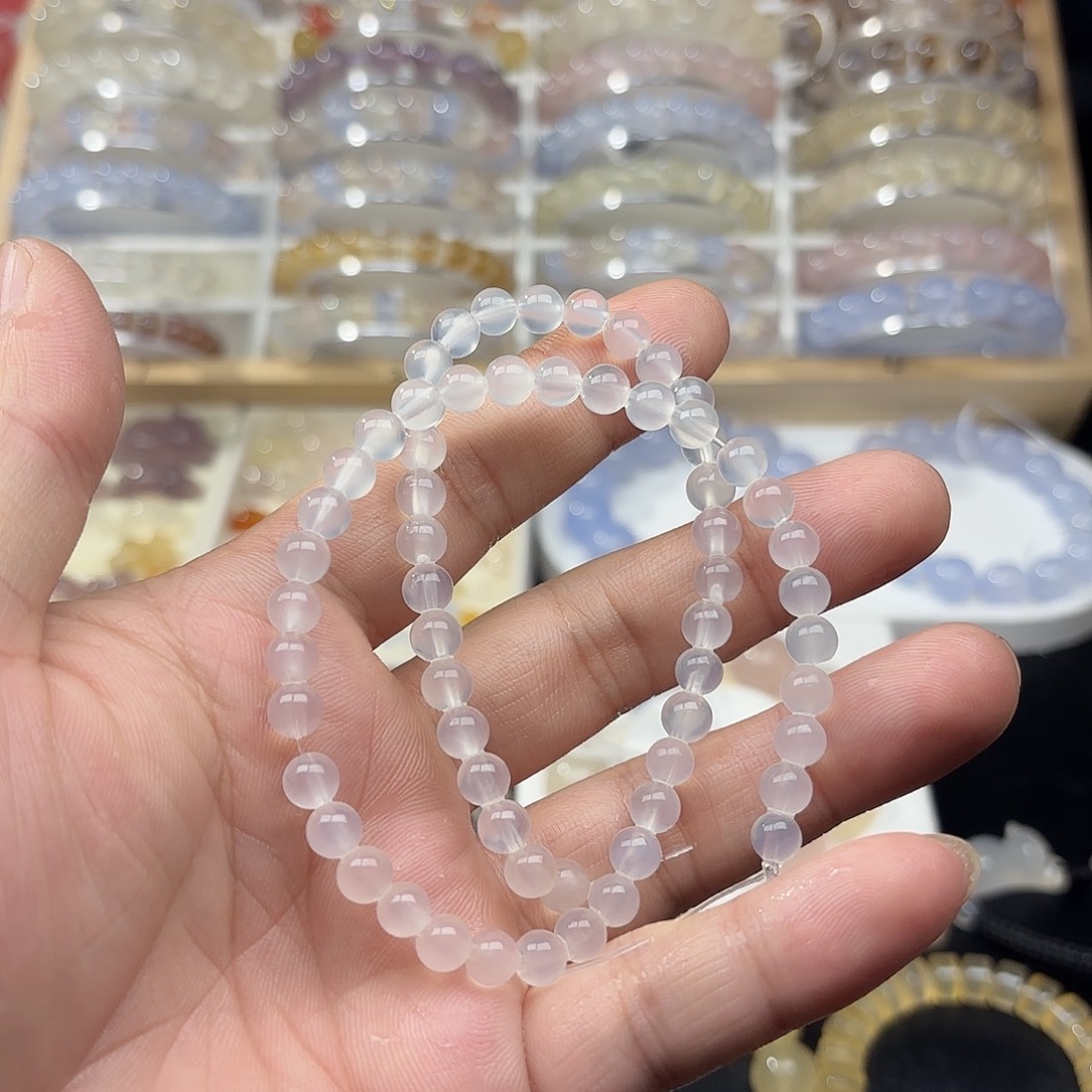 玛瑙/玉髓未镶嵌手链