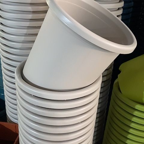 树脂四季7号灰白无托6个