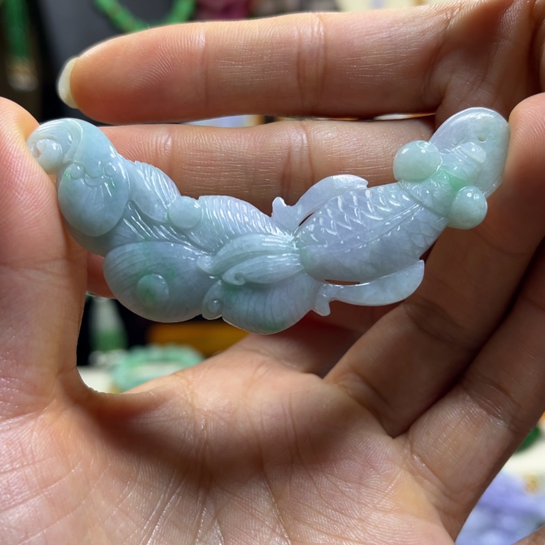 翡翠未镶嵌颈饰天然翡翠